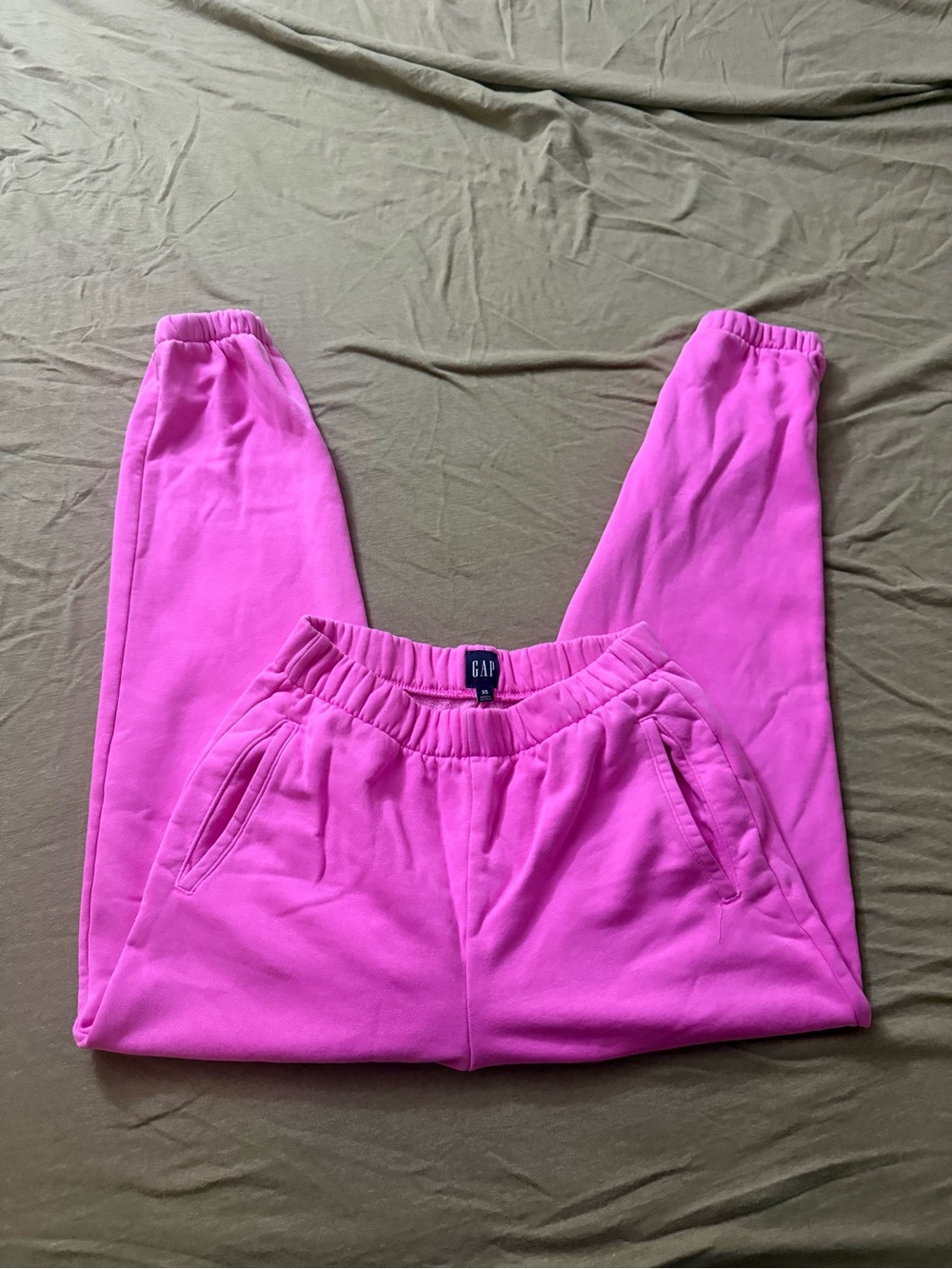 GAP Bright Pink Kids Jogger Sweatpants